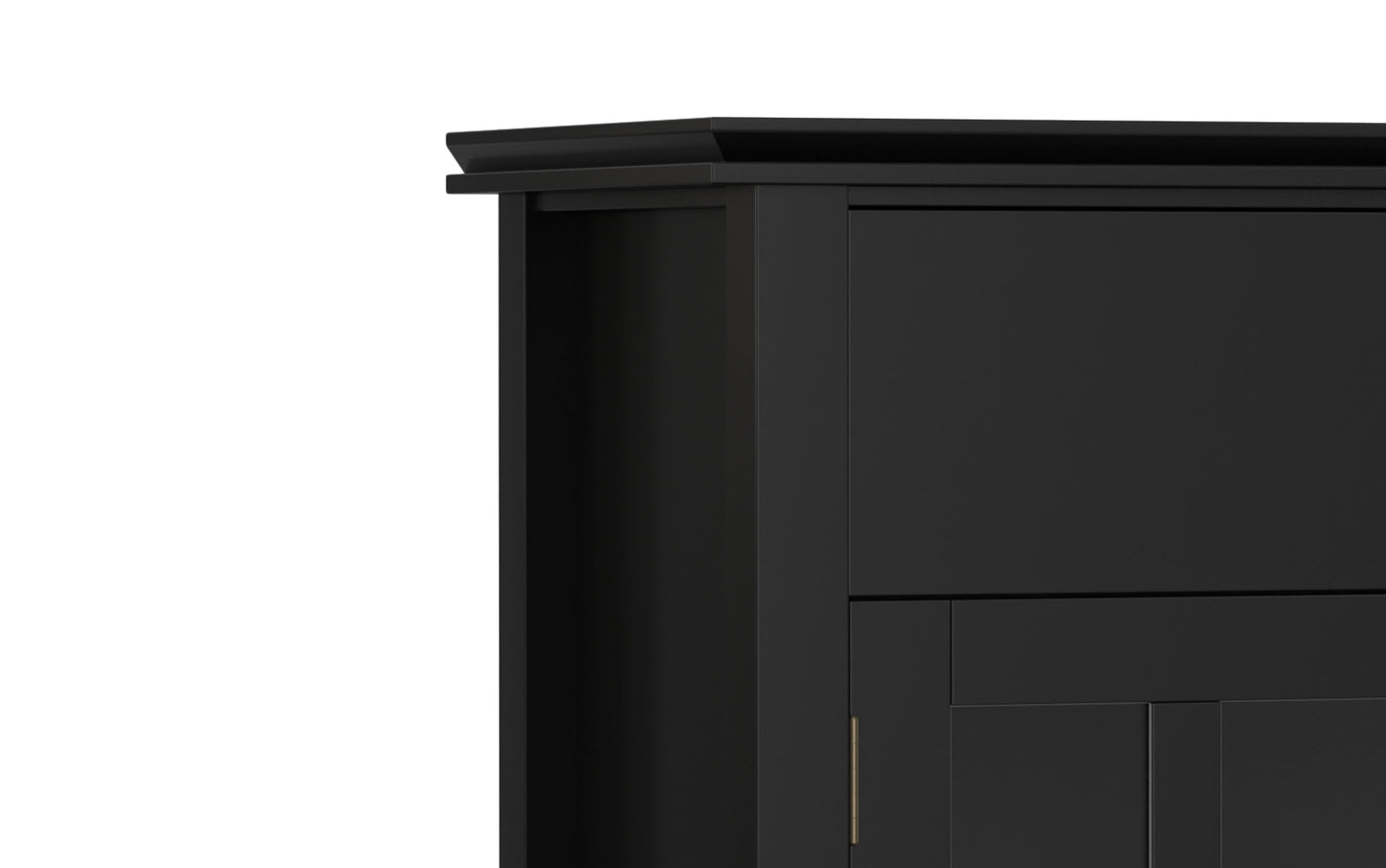 Black | Artisan Large 4 Door Sideboard Buffet