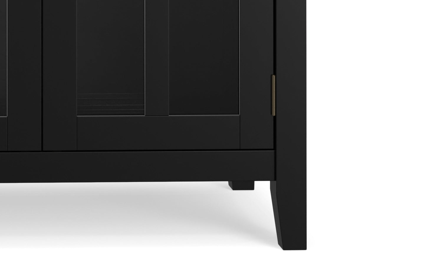 Black | Artisan Large 4 Door Sideboard Buffet