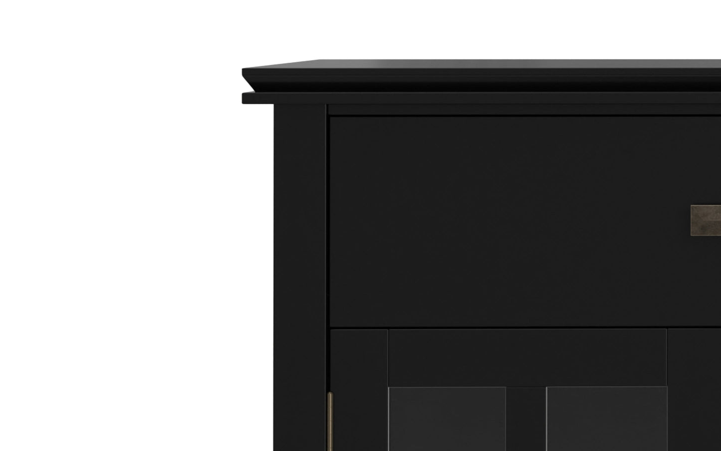 Black | Artisan Large 4 Door Sideboard Buffet