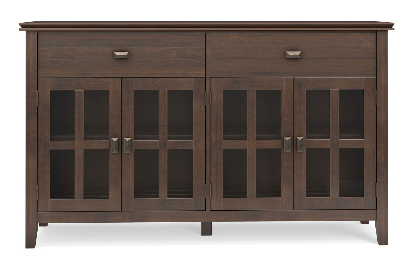 Natural Aged Brown | Artisan Large 4 Door Sideboard Buffet