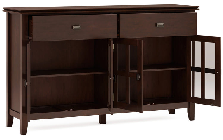 Russet Brown | Artisan Large 4 Door Sideboard Buffet