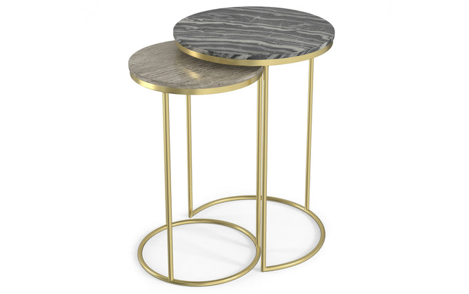 Ashley 2 Pc Nesting Table