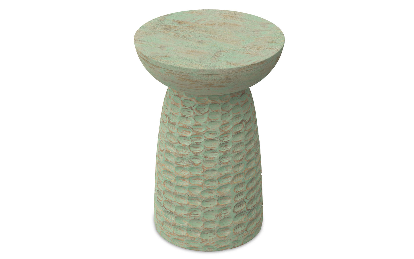 Green Wash | Boyd Wooden Accent Table