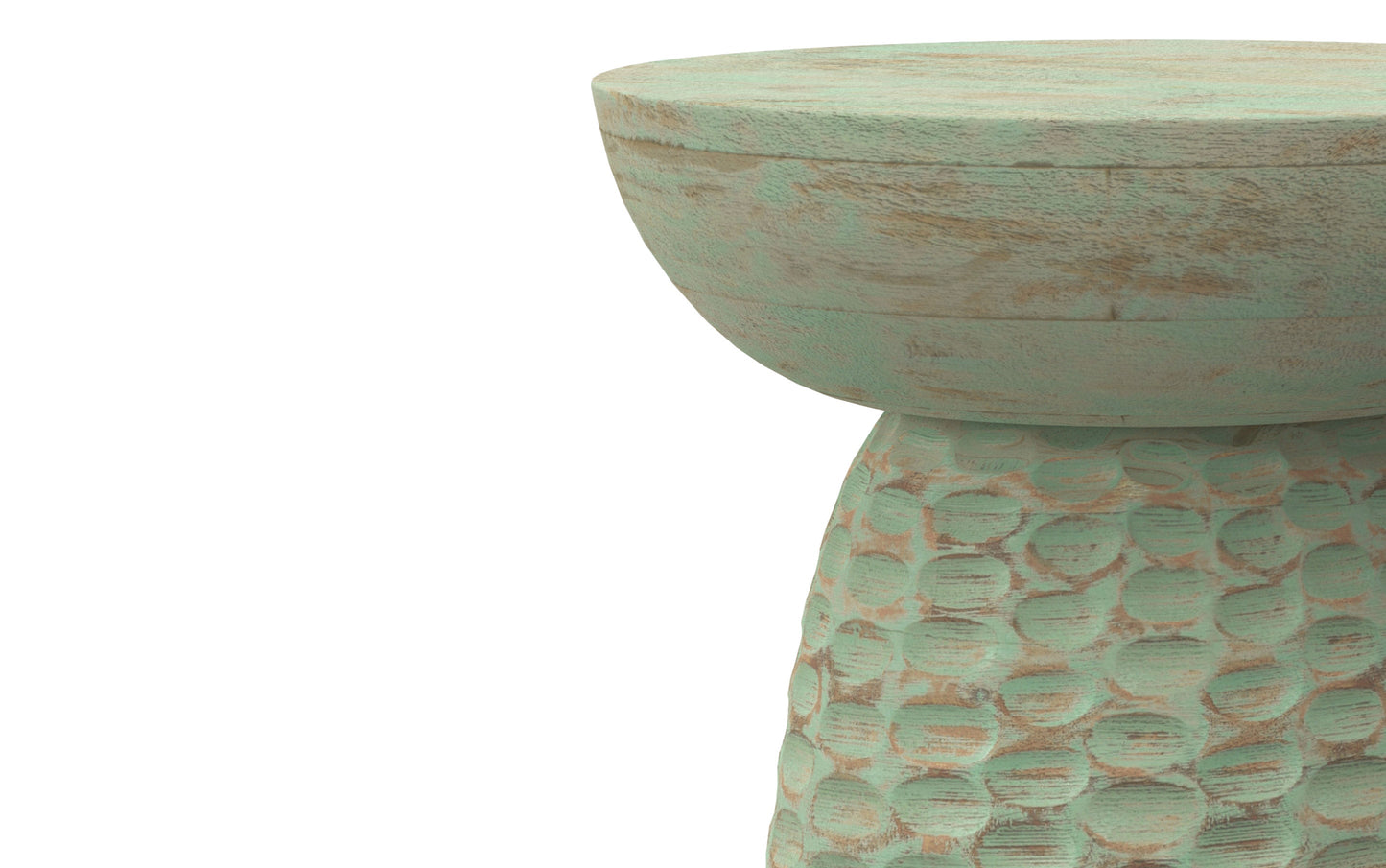 Green Wash | Boyd Wooden Accent Table