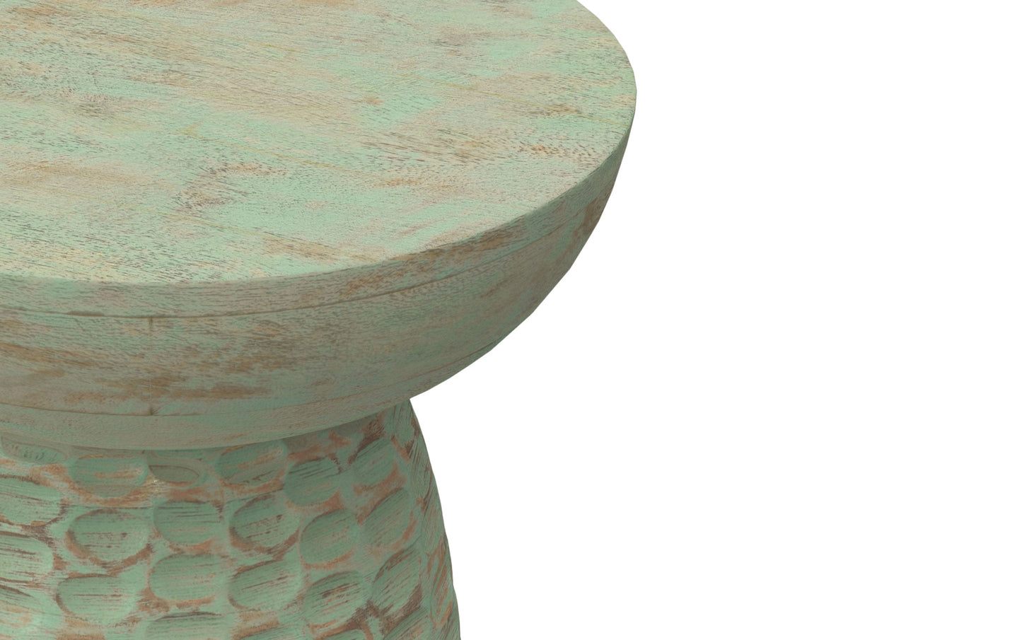 Green Wash | Boyd Wooden Accent Table