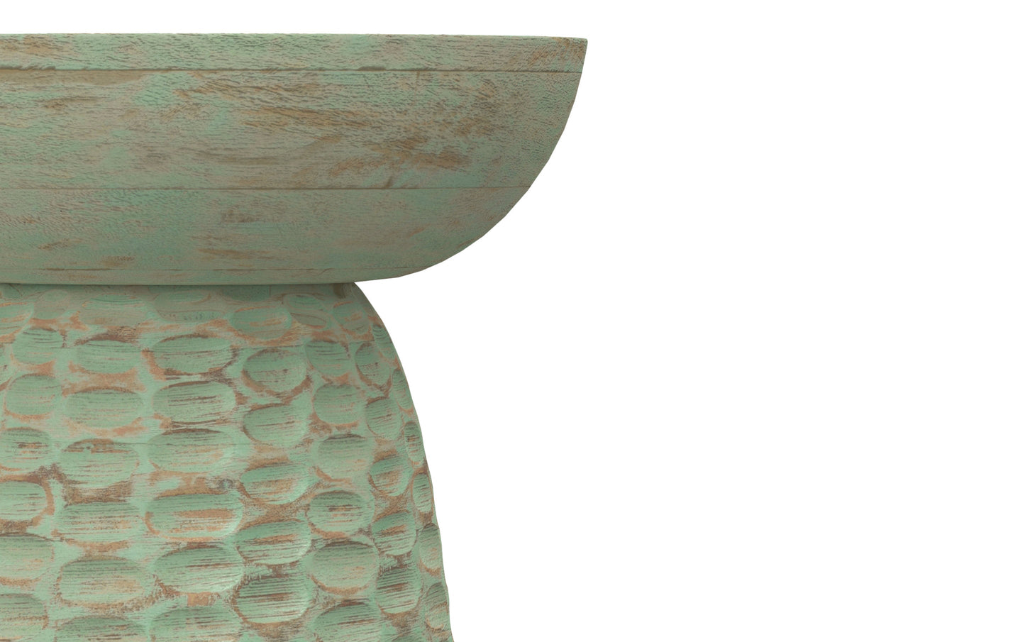 Green Wash | Boyd Wooden Accent Table