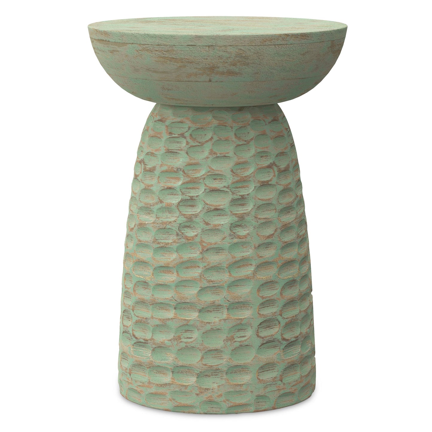 Green Wash | Boyd Wooden Accent Table