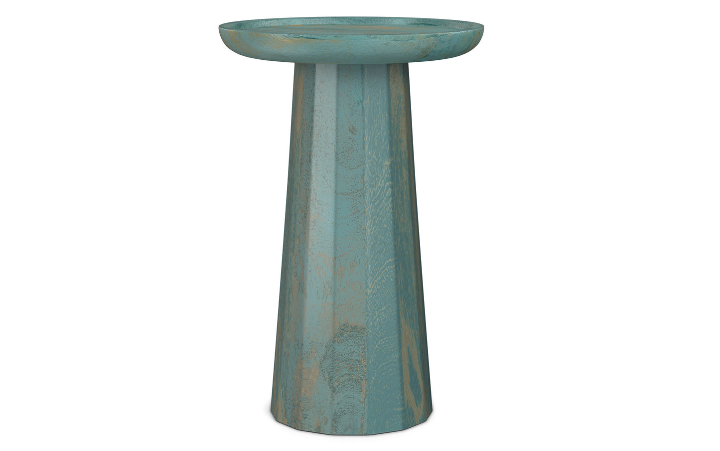 Teal Wash | Dayton Wooden Accent Table