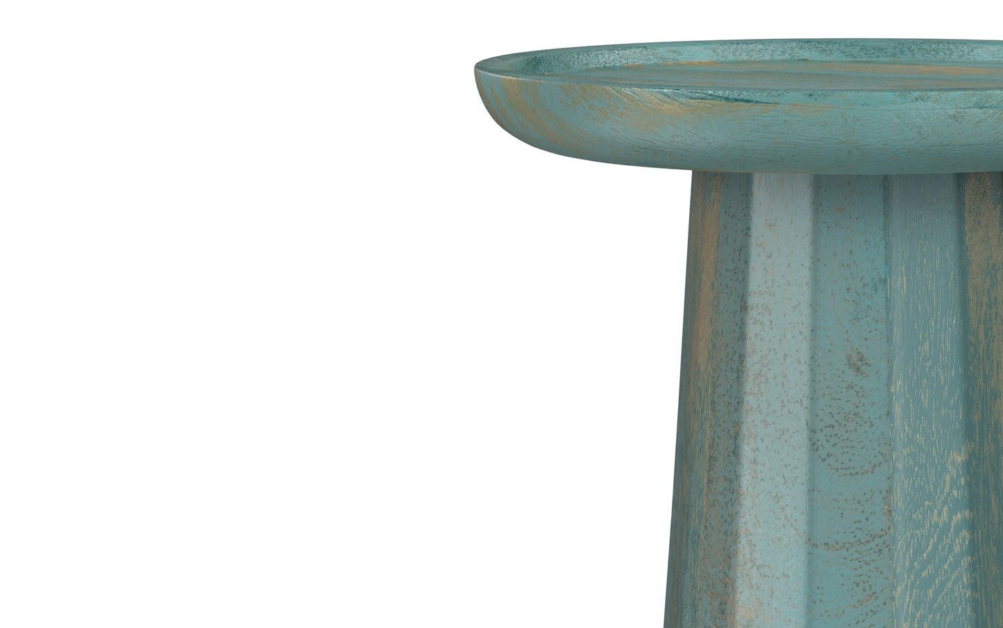 Teal Wash | Dayton Wooden Accent Table