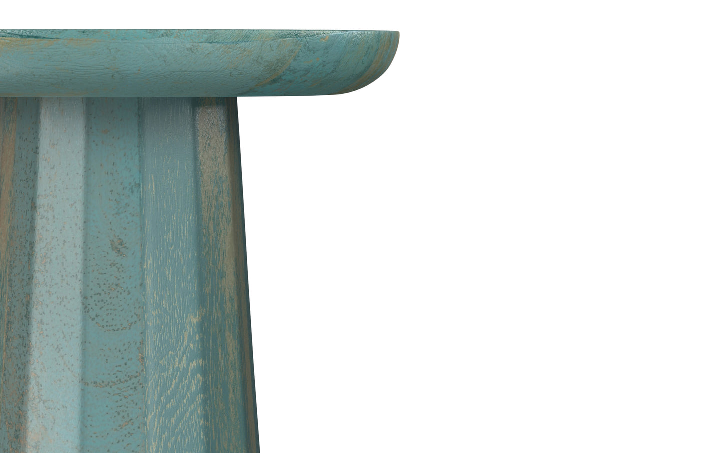 Teal Wash | Dayton Wooden Accent Table