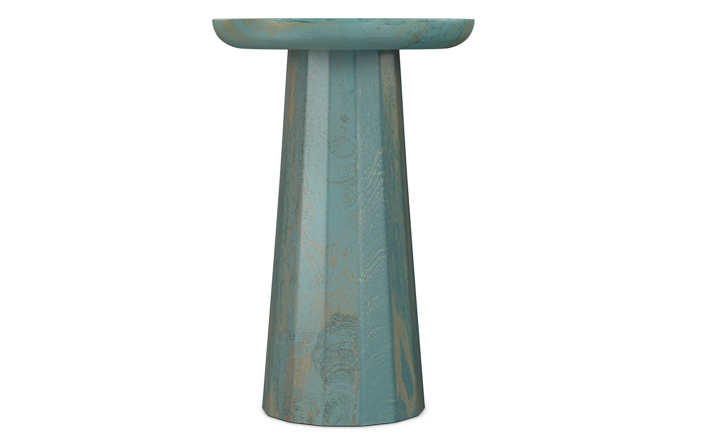 Teal Wash | Dayton Wooden Accent Table