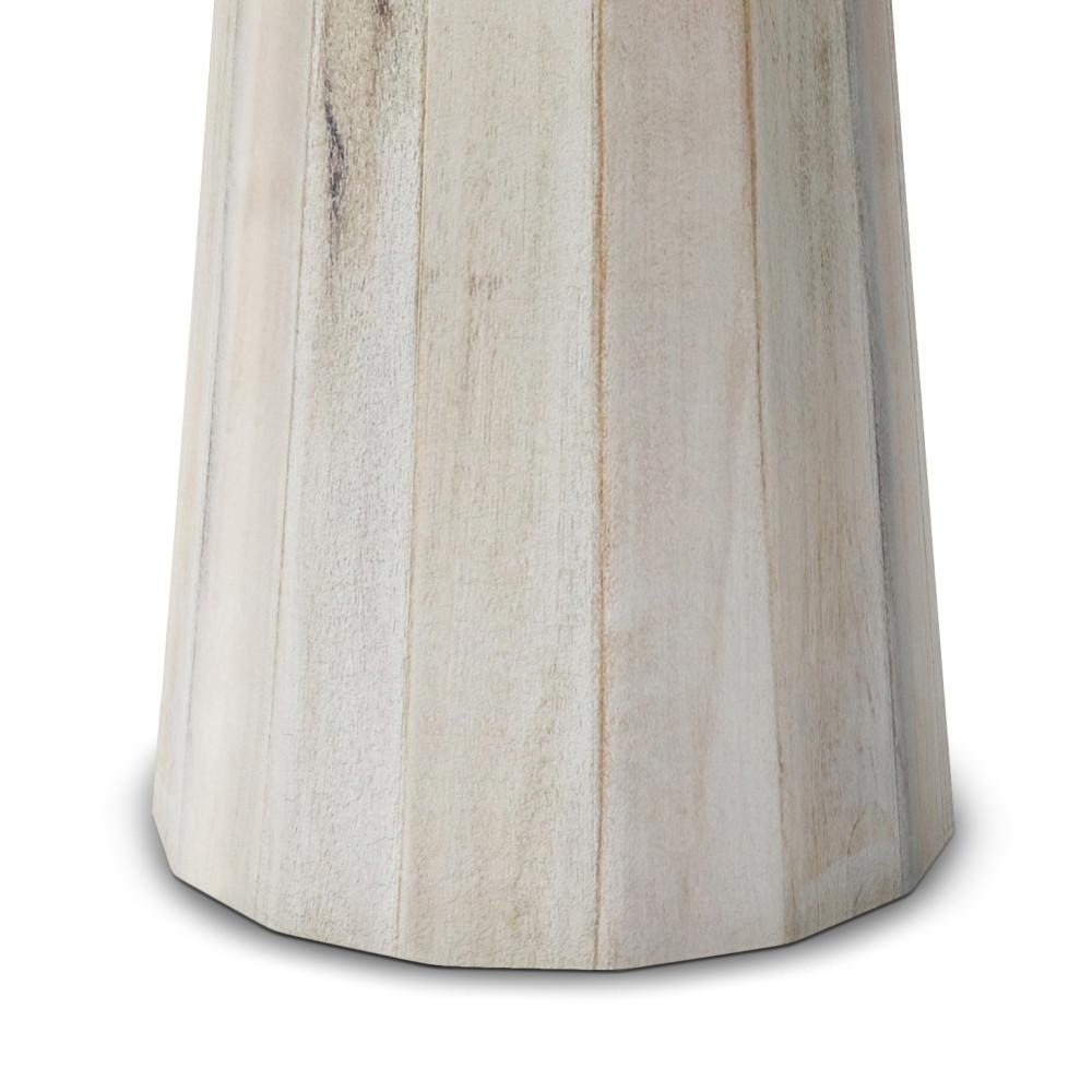 White Wash | Dayton Wooden Accent Table