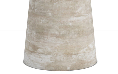 Distressed White Wash | Robbie Accent Table