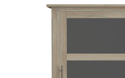 Distressed Grey | Avalon Wine Rack & Storage Cabinet