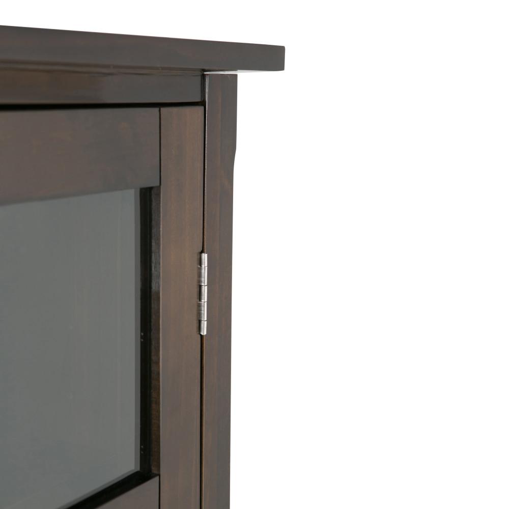 Rich Tobacco Brown | Avalon Wine Rack & Storage Cabinet