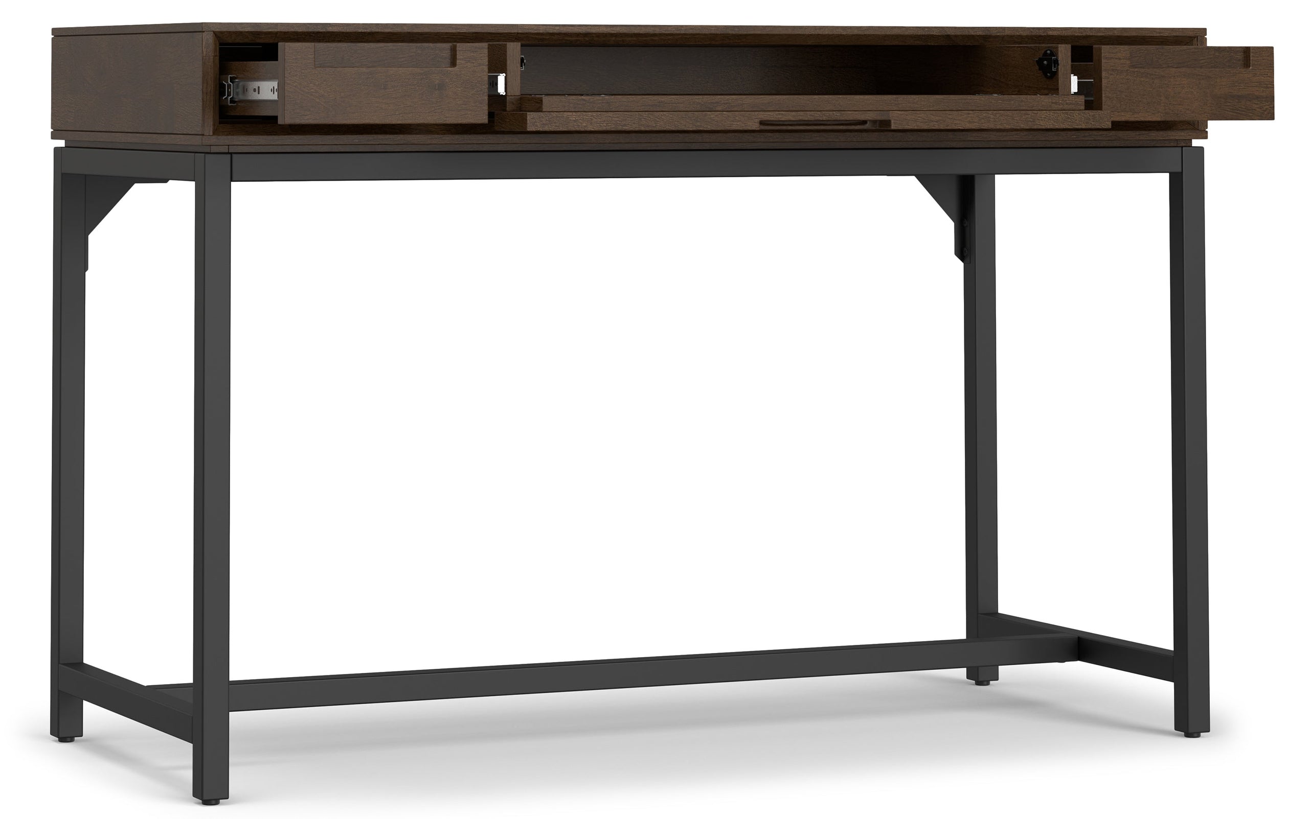 Walnut Brown | Banting Mid Century Small Desk