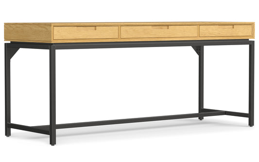 Oak Oak | Banting Mid Century Wide Desk