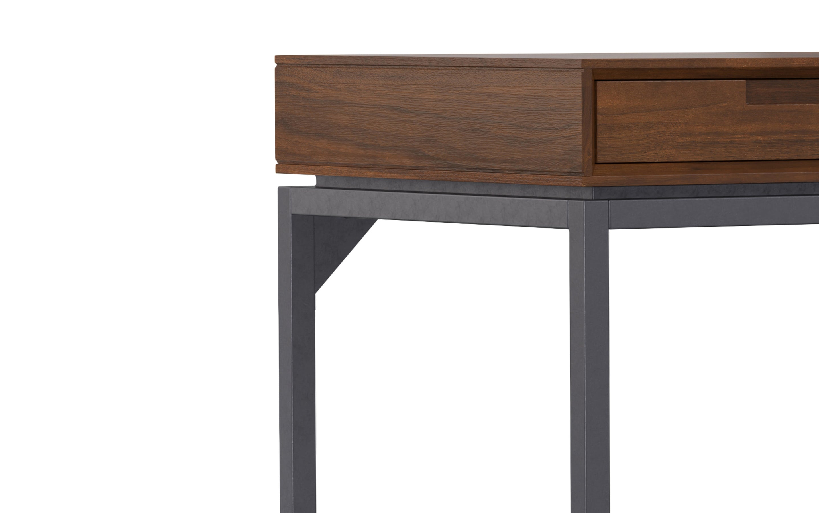 Walnut Walnut | Banting Mid Century Wide Desk