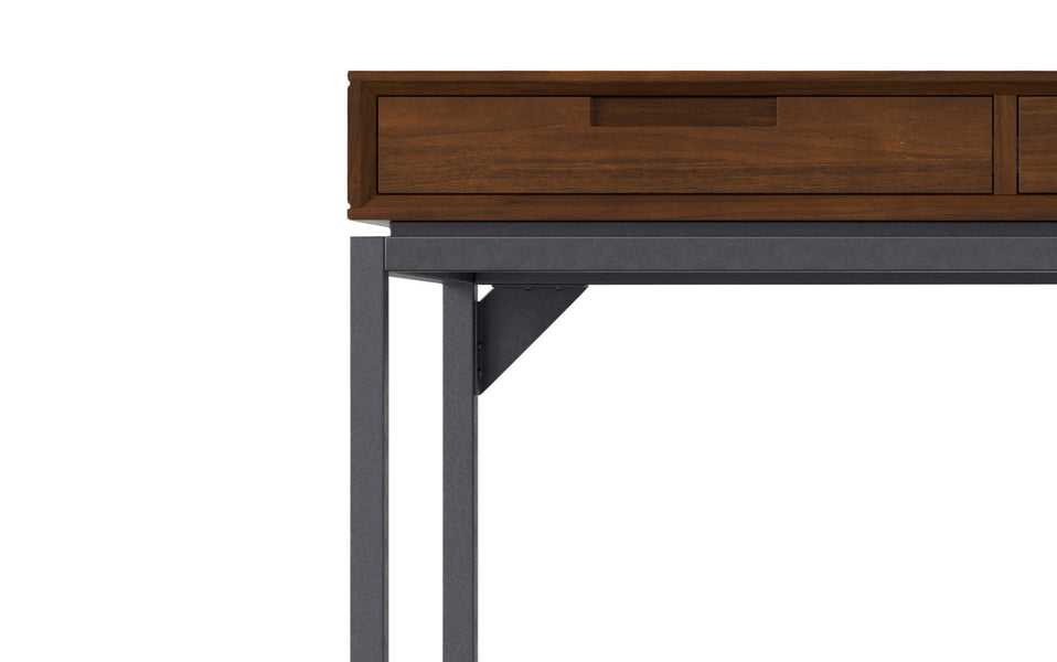 Walnut Walnut | Banting Mid Century Wide Desk