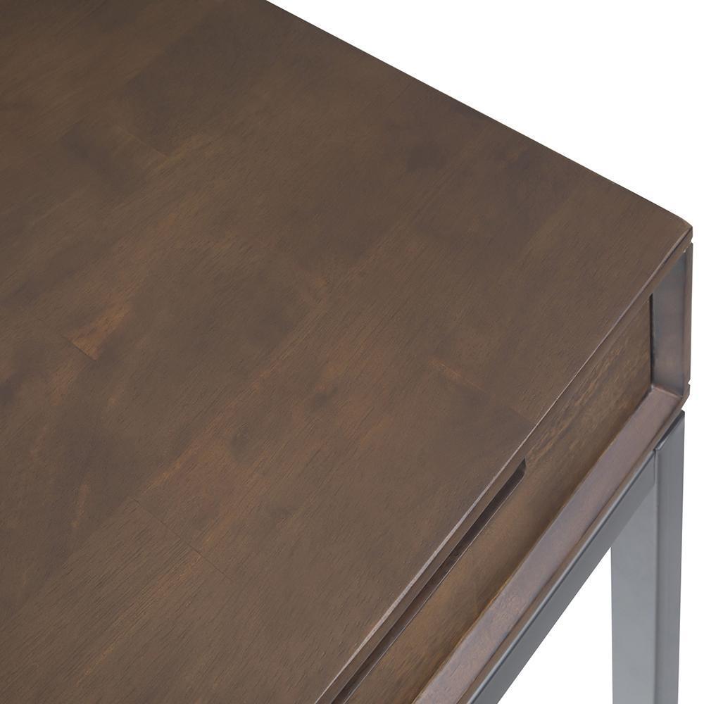 Walnut Brown Solid Wood - Rubberwood | Banting Mid Century Desk