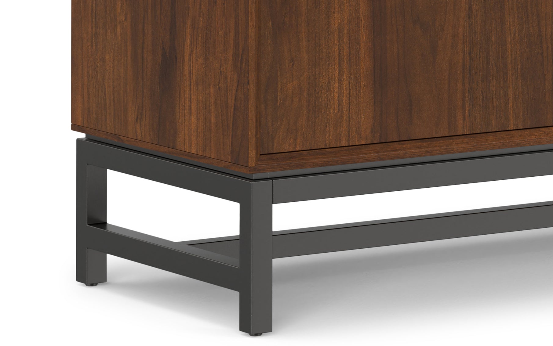 Walnut Veneer Walnut | Banting Mid Century Sideboard with Centre Drawers