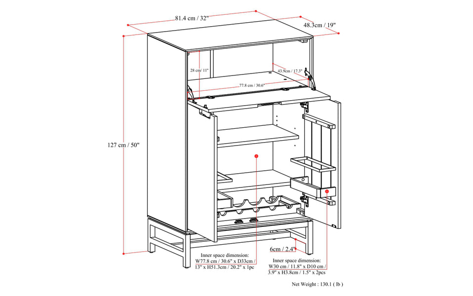 Banting Bar Cabinet