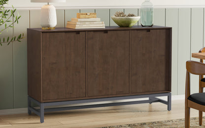 Walnut Brown | Banting 3 Door Sideboard Buffet