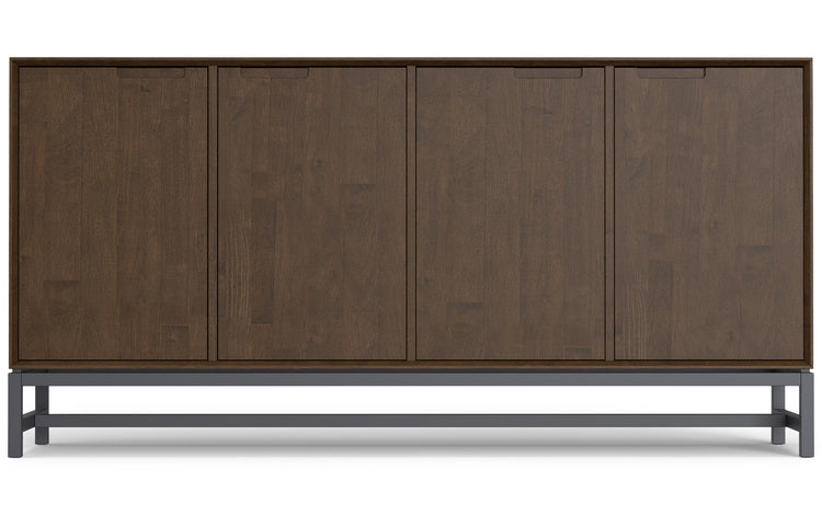 Walnut | Banting 4 Door Sideboard Buffet