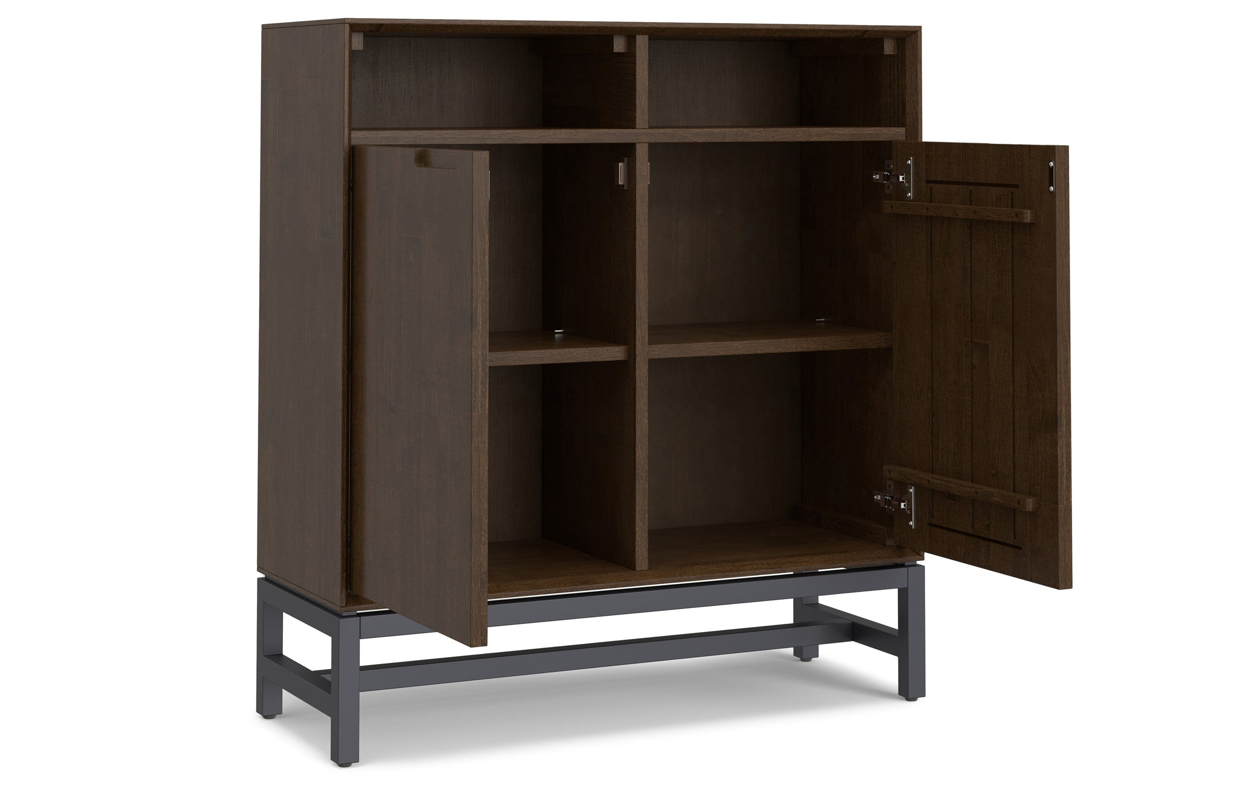 Walnut Brown | Banting Entryway Storage Cabinet