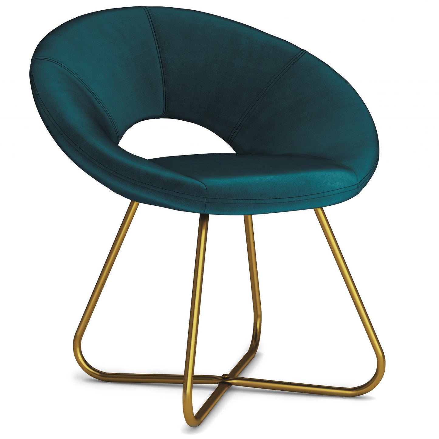 Teal Velvet Fabric | Barrett Accent Chair