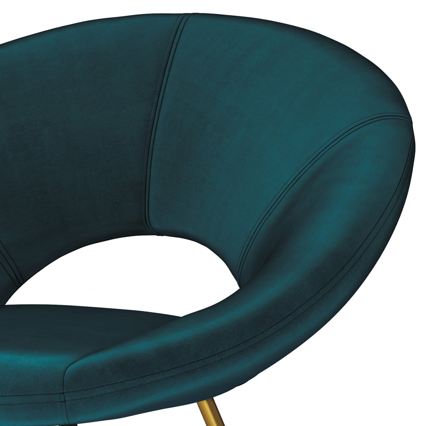 Teal Velvet Fabric | Barrett Accent Chair