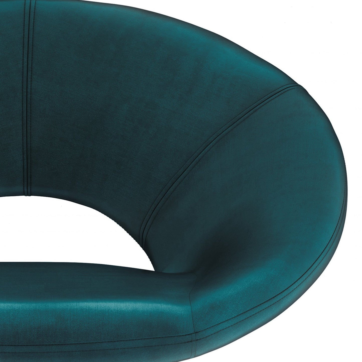 Teal Velvet Fabric | Barrett Accent Chair