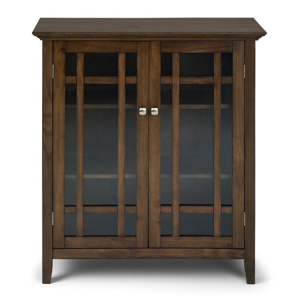 Rustic Natural Aged Brown | Bedford Medium Storage Cabinet