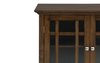 Rustic Natural Aged Brown | Bedford Medium Storage Cabinet