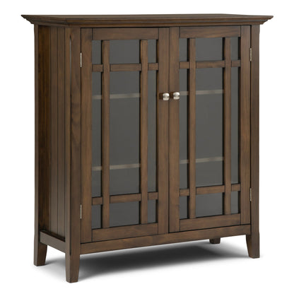 Rustic Natural Aged Brown | Bedford Medium Storage Cabinet