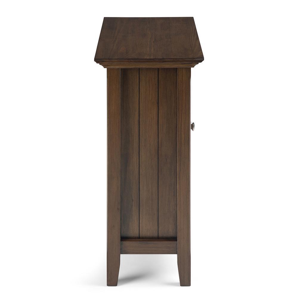 Rustic Natural Aged Brown | Bedford Low Storage Cabinet