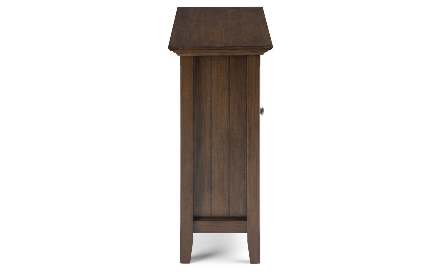 Rustic Natural Aged Brown | Bedford Low Storage Cabinet