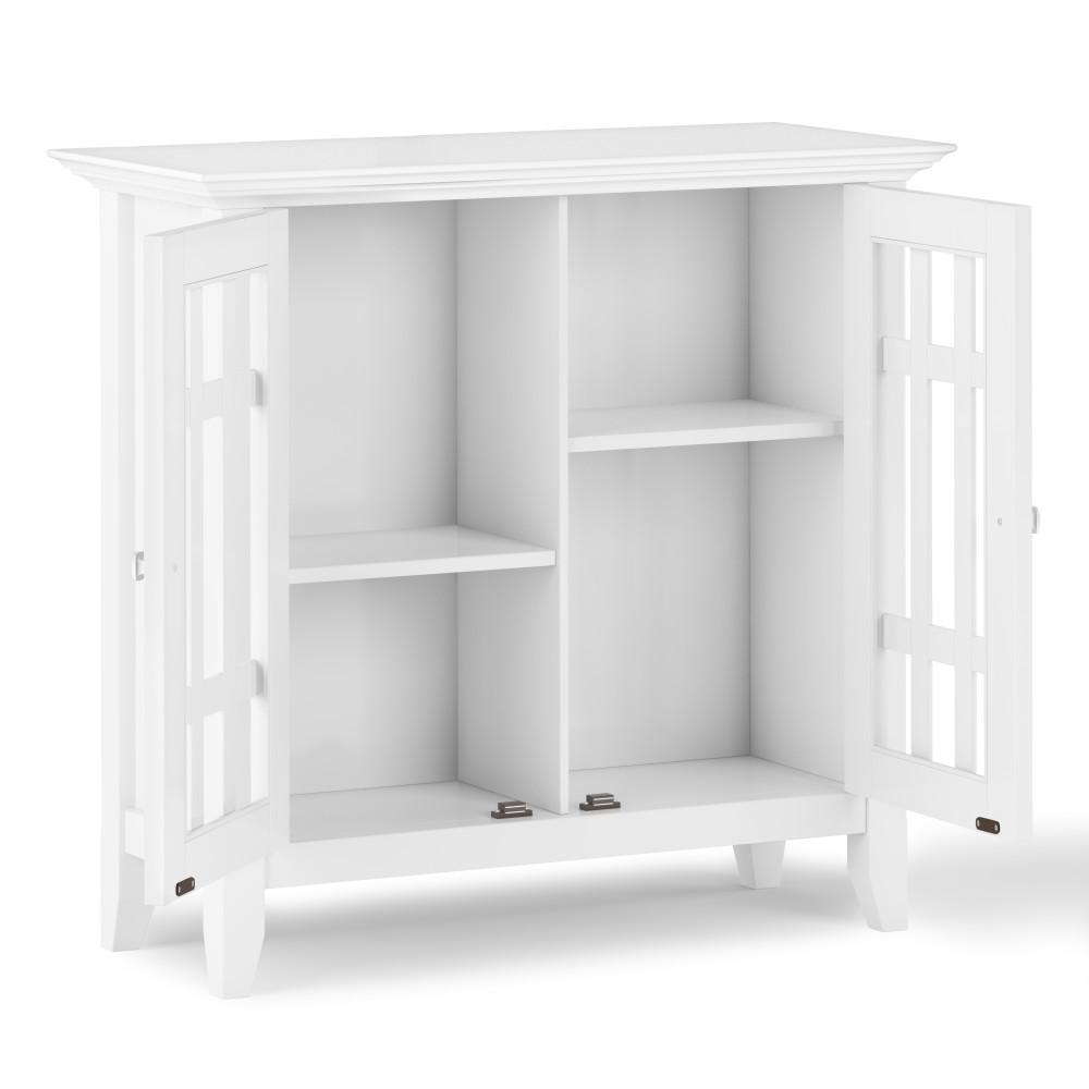 White | Bedford Low Storage Cabinet