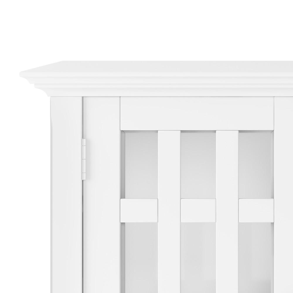 White | Bedford Low Storage Cabinet