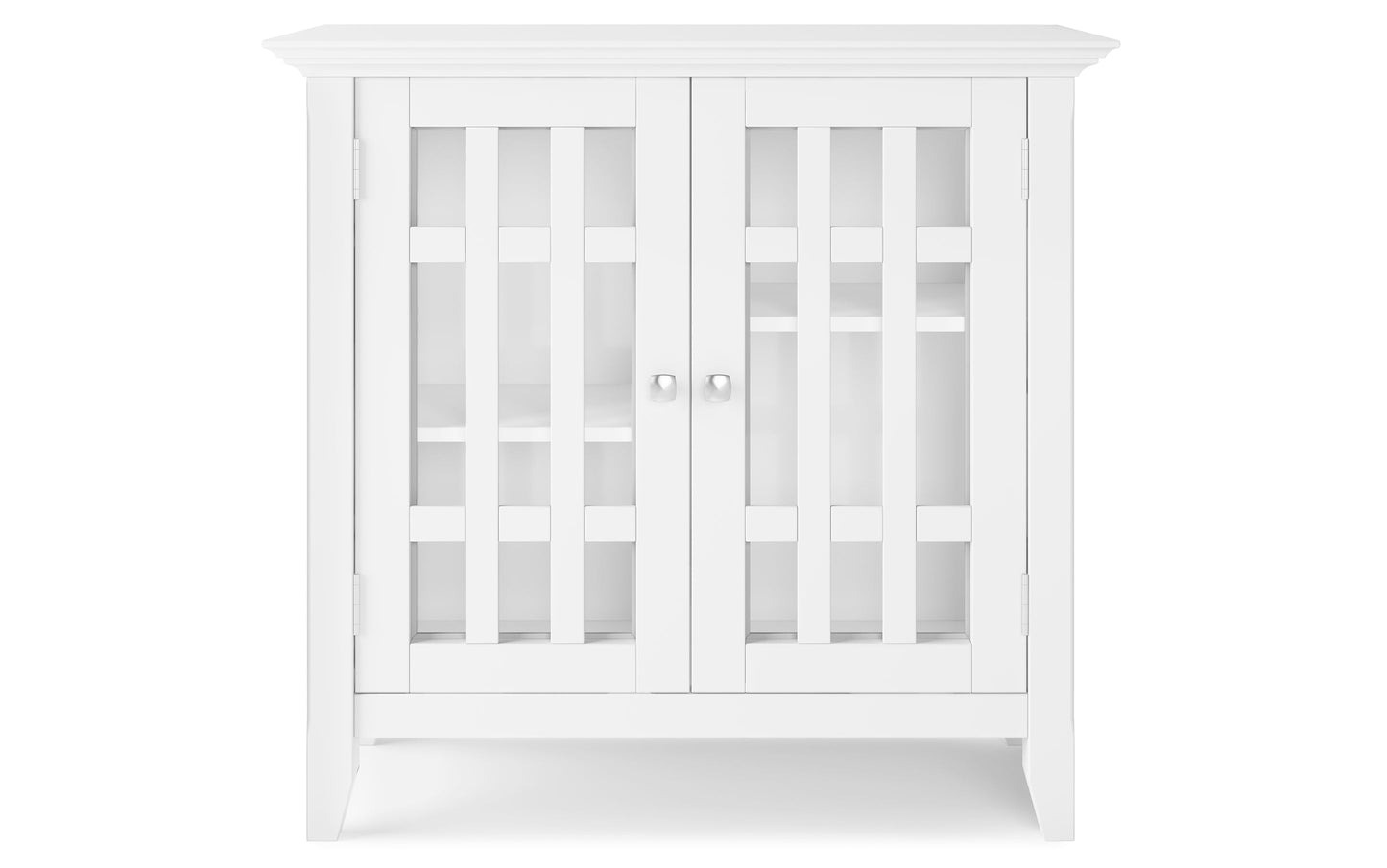 White | Bedford Low Storage Cabinet