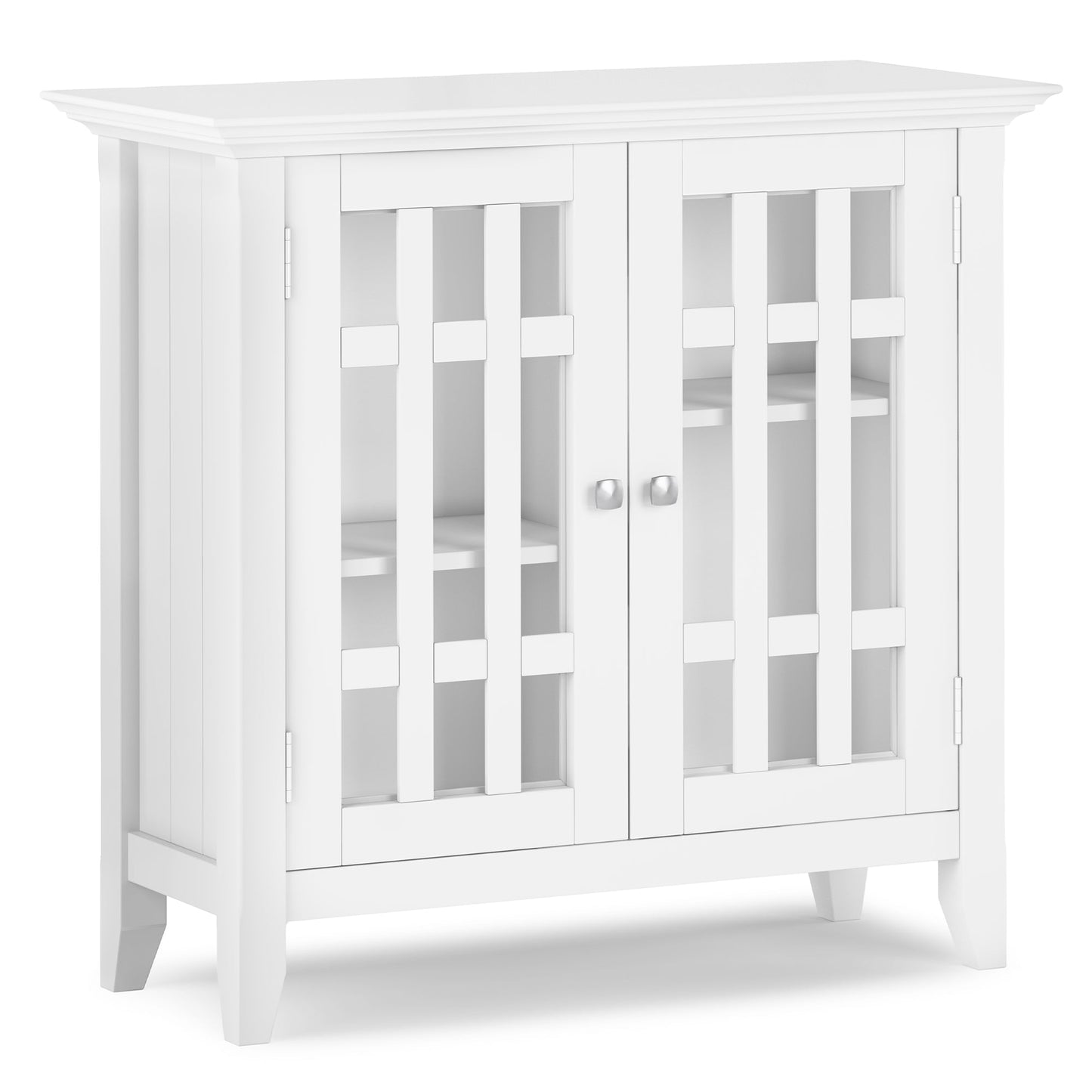 White | Bedford Low Storage Cabinet