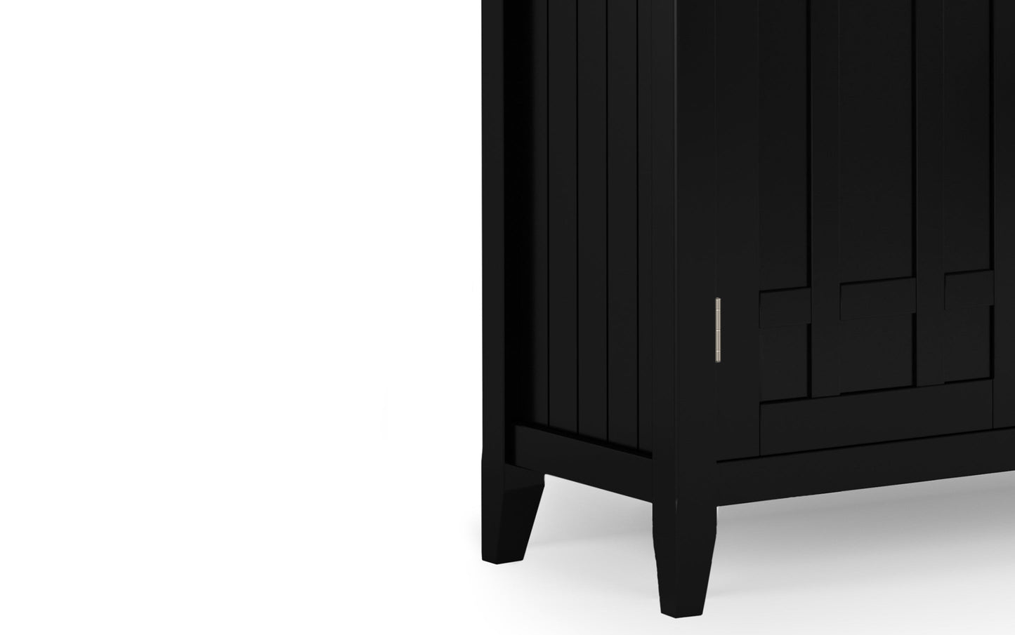 Black | Bedford Sideboard Buffet & Winerack