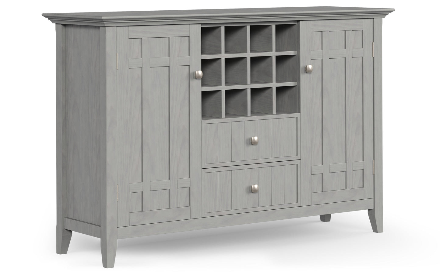 Fog Grey | Bedford Sideboard Buffet & Winerack