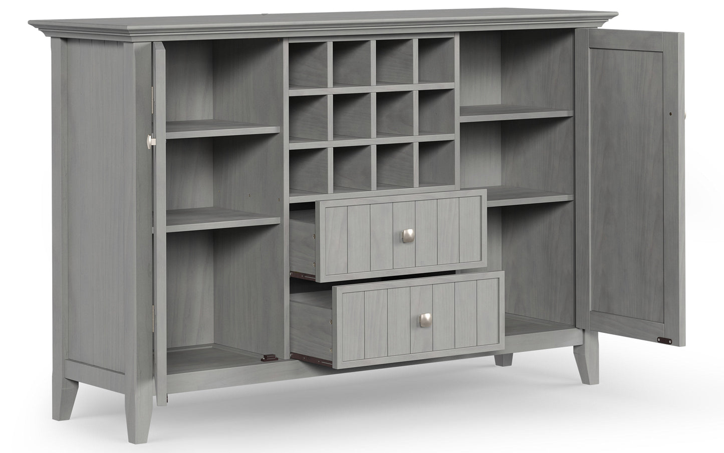 Fog Grey | Bedford Sideboard Buffet & Winerack