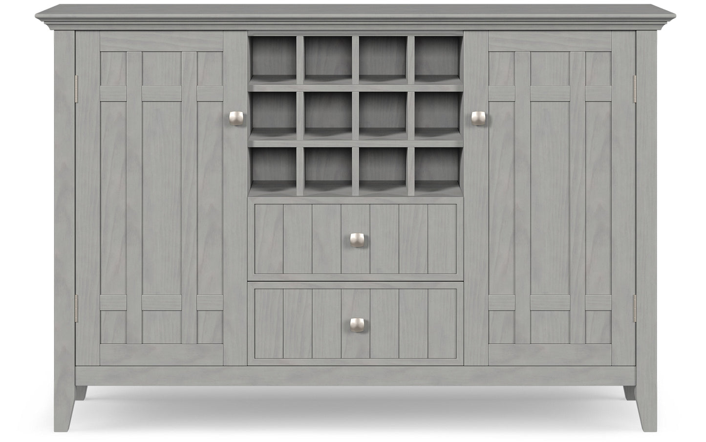 Fog Grey | Bedford Sideboard Buffet & Winerack