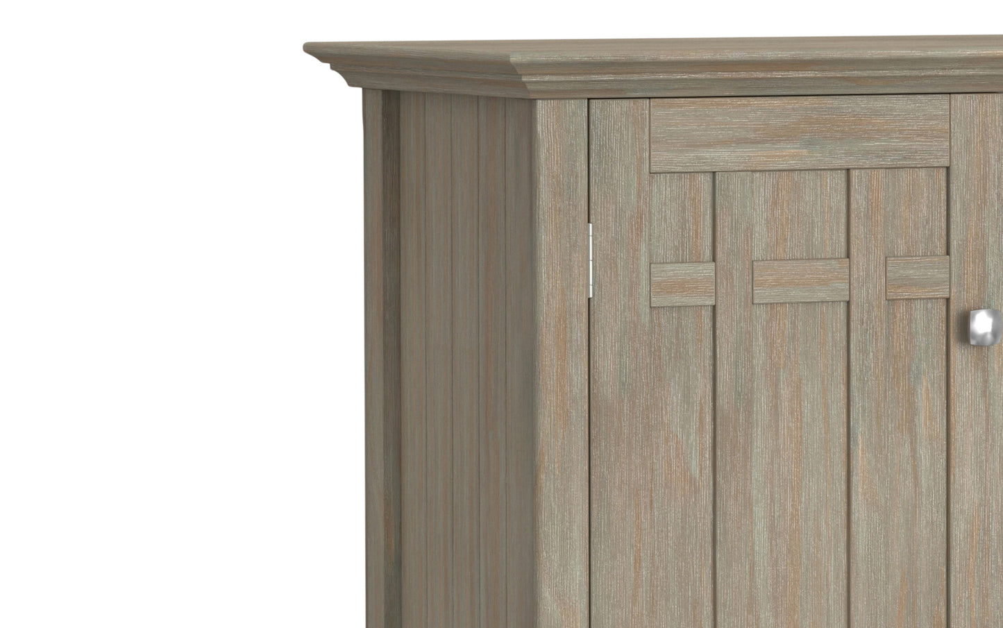 Distressed Grey | Bedford Sideboard Buffet & Winerack