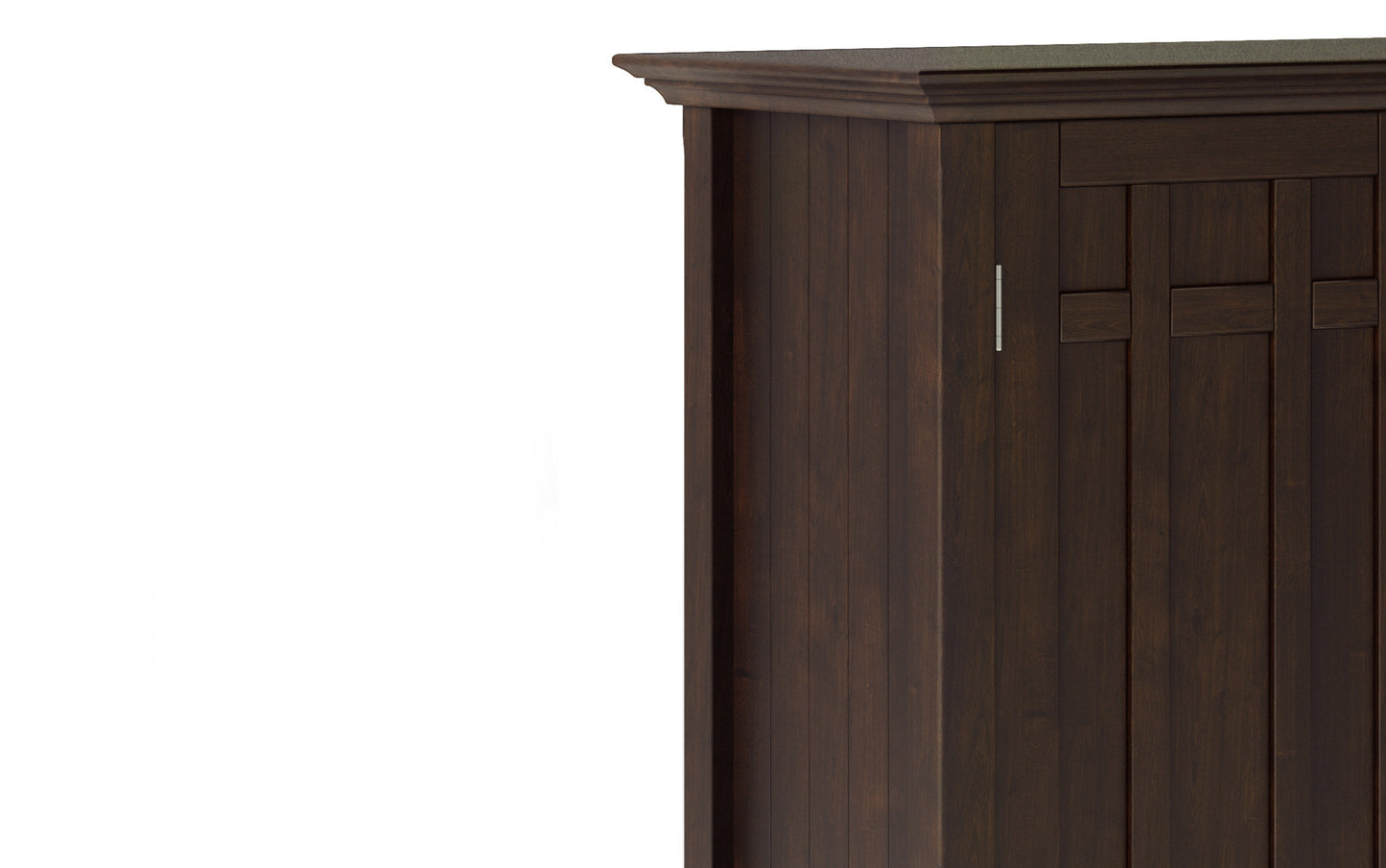 Dark Chestnut Brown | Bedford Sideboard Buffet & Winerack