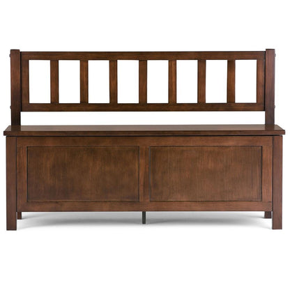 Russet Brown | Artisan Entryway Bench