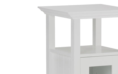 Pure White | Acadian Floor Storage Cabinet