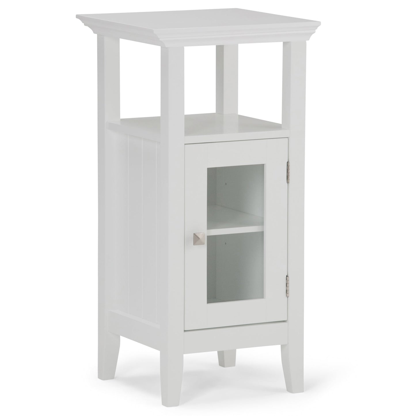 Pure White | Acadian Floor Storage Cabinet